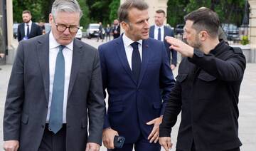 France in talks with Britain, Ukraine about potential troops, Macron tells paper