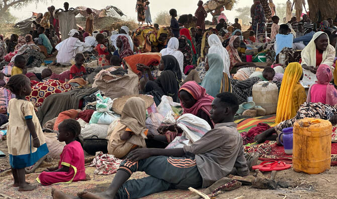 ‘Barefoot with nothing’: War-displaced Sudanese go hungry in refuge town