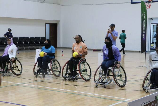 Saudi Dodgeball Federation hosts introductory event for wheelchair users