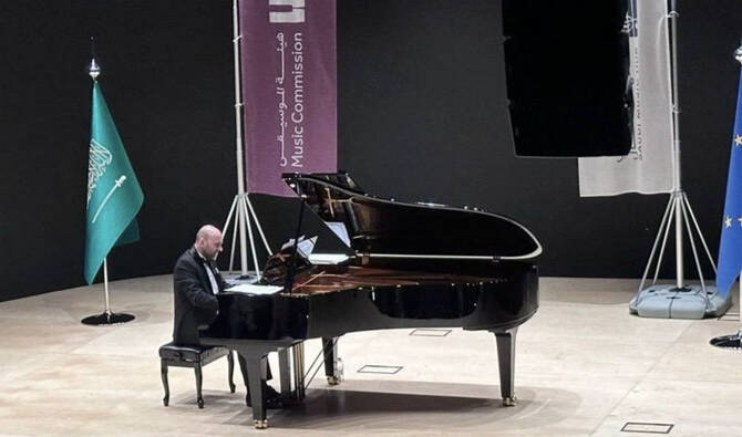 Polish pianist brings Europe’s musical soul to Saudi Arabia’s capital