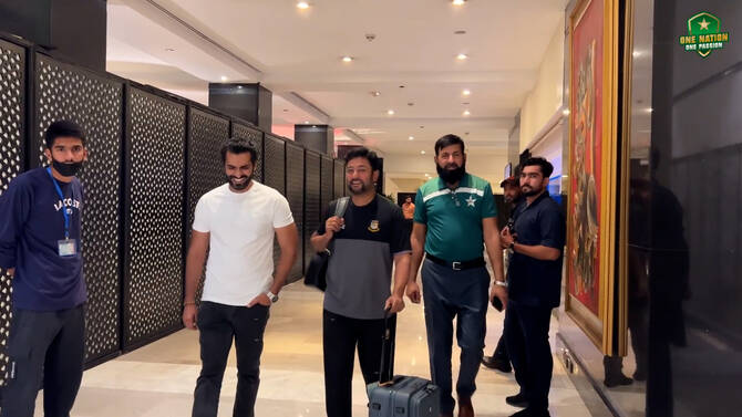 First batch of Bangladeshi players arrives in Pakistan to play three-match T20 series