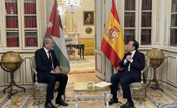 Jordan, Spain pledge closer ties, urge action on Gaza during Madrid talks