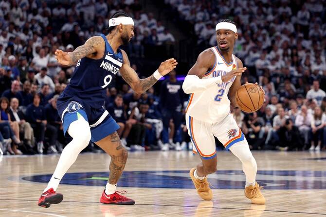Thunder fend off T-wolves 128-126 to take 3-1 lead behind SGA’s 40-point game