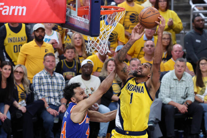 Indiana Pacers beat New York Knicks 125-108 in Game 6 to reach NBA Finals