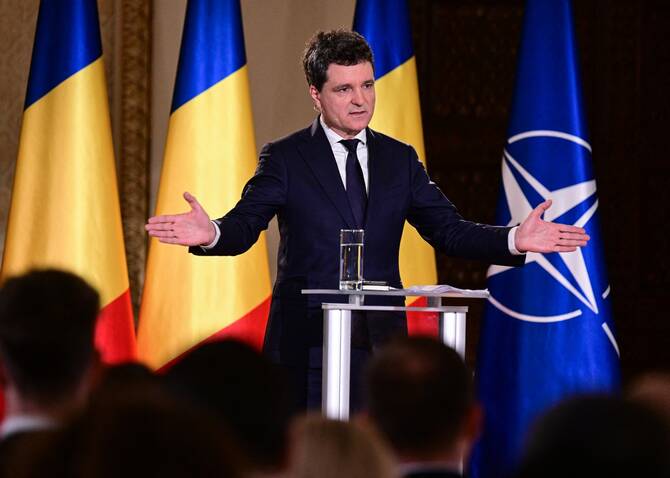 New President-elect Nicusor Dan claimed that the election was a battle between “a pro-Western and an anti-Western Romania” (AFP) New President-elect Nicusor Dan claimed that the election was a battle between “a pro-Western and an anti-Western Romania” (AFP)